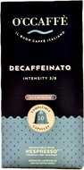 O'Ccaffé Decaffeinated aluminium 10 portions - compatible with Nespresso® machines - Kávové kapsle