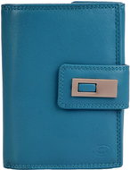 Old River ladies leather wallet turquoise - Wallet