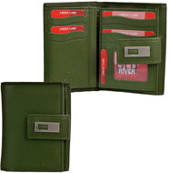 Old River ladies leather wallet green - Wallet