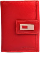 Old River ladies leather wallet red - Wallet