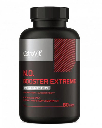OstroVit NO Booster Extreme, 80 capsules - Dietary Supplement - Main image