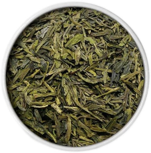 OM Tea Hand-picked Dragon's Well Green Tea (Lung Ching), 500 g - Tea - Main image