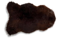 Genuine sheepskin brown 90 - 100 cm - Fur