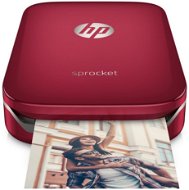 HP Sprocket Photo Printer červená - Termosublimačná tlačiareň