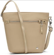 PACSAFE W Crossbody taupe - Kabelka