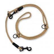 PafDog přepínací nastavitelné vodítko 10 mm, 4 m, béžové - Vodítko