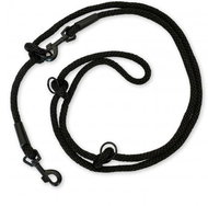 PafDog přepínací nastavitelné vodítko 12 mm, 2 m, černé - Vodítko