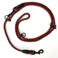 PafDog Přepínací nastavitelné vodítko 8 mm, délka 4 metry, hnědé - Vodítko