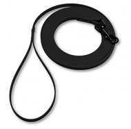 PafDog Ultralight waterproof tracking leash flat, 1 cm, 10 m - black - Leash