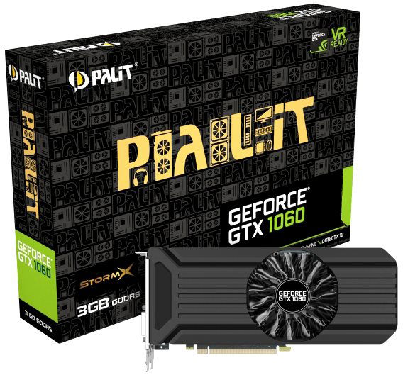 PALIT GeForce GTX 1060 StormX 3GB - Graphics Card | Alza.cz