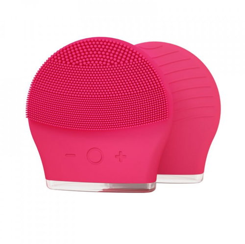 PALSAR7 Ultrasonic silicone face brush (dark pink) - Skin Cleansing Brush - Main image