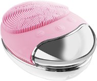 Palsar7 Silicone skin cleansing brush with pad, light pink - Cosmetic device