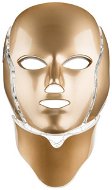 PALSAR7 Ošetrujúca LED maska na tvár a krk (zlatá) - LED maska