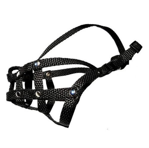 PALKAR Muzzle for Pug size 1 black - Dog Muzzle - Main image