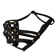 PALKAR Muzzle for short muzzle size 5 33 cm × 8 cm black - Dog Muzzle