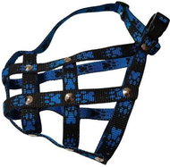 Palkar Nylon muzzle for small Boxer size 3 black - blue - Dog Muzzle