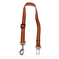 Palkar car seat belt for large dogs 65 cm × 25 mm, orange with straps - Dog Seat Belt