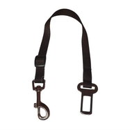 Palkar car seat belt for small dogs 50 cm × 16 mm, brown - Dog Seat Belt