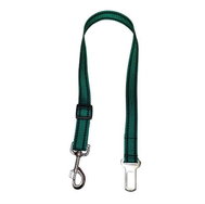 Palkar car seat belt for large dogs 65 cm × 25 mm, dark green with straps - Dog Seat Belt