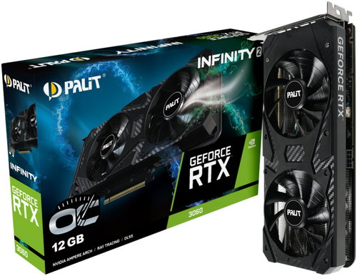 PALIT GeForce RTX 3060 Infinity 2 OC - Graphics Card - Main image