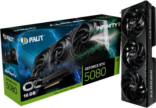 PALIT GeForce RTX 5080 Infinity 3 OC 16G - Graphics Card - Main image