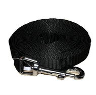 Palkar vodítko stopovací z popruhu pro psy 15 m × 16 mm černé - Vodítko