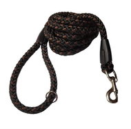 Palkar dog leash 3 m × 14 mm black-brown - Leash