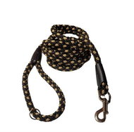 Palkar dog leash 3 m × 14 mm black and beige - Leash
