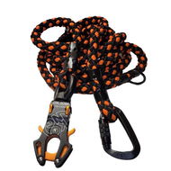 Palkar KONG přepínací vodítko pro psy 300 cm × 14 mm černo-oranžové - Vodítko