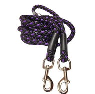 Palkar switchable dog leash 250 cm × 14 mm black-purple - Leash