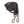 Leash 250 cm × 8 mm black and white