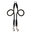 Cm × 14 mm black - beige