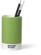 PANTONE porcelánový, Green 15-0343 - Stojanček na perá