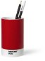 Pencil Holder PANTONE porcelain, Red 2035 - Stojánek na tužky