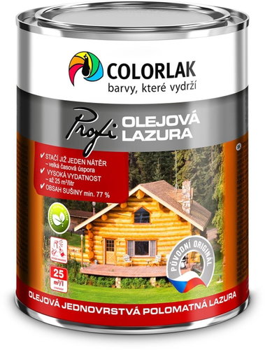 Colorlak OLEJOVÁ lazura O1020 0022 Palisandr - Lazura - Main image