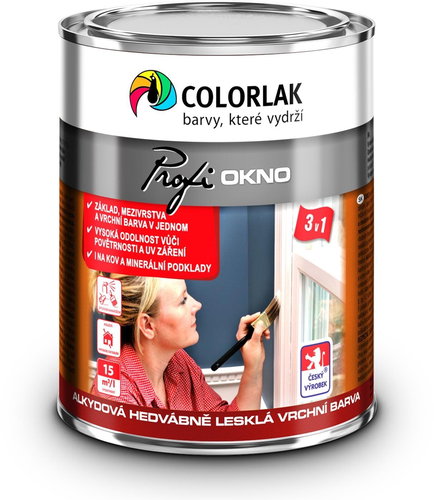 Colorlak PROFI okno email S2082 1000 bílá - Malířská barva - Main image