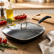 BERLINGERHAUS Grill pan with lid 28 cm Black Professional Line - Pan