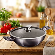 BERLINGERHAUS Deep frying pan with lid 30 cm Carbon Pro Line - Pan