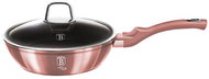 BERLINGERHAUS Deep pan with titanium surface and lid 24 cm I-Rose Edition - Pan