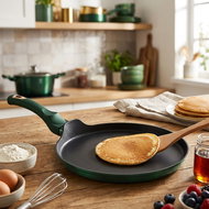 BERLINGERHAUS Pancake pan with titanium surface 25 cm Emerald Collection - Pan