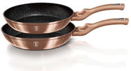 Sada pánví BERLINGERHAUS Pánev s mramorovým povrchem sada 2 ks Rosegold Metallic Line - Sada pánví