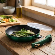BERLINGERHAUS Frying pan with removable handle 24 cm Emerald Collection - Pan