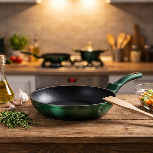 BERLINGERHAUS Pan with titanium surface 28 cm Emerald Collection - Pan - Main image