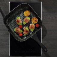 KELA Grill pan Stella Nova cast aluminium black 28,0x28,0x6,0cm - Pan