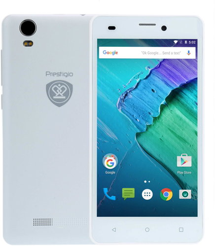 Prestigio MUZE A5 White Hlavní obrázek Prestigio MUZE A5 White - Mobilní telefon - Hlavní obrázek