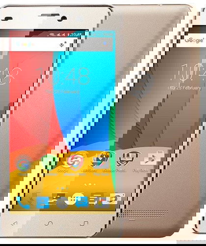 Prestigio Wize P3 Gold Hlavní obrázek Prestigio Wize P3 Gold - Mobilní telefon - Hlavní obrázek