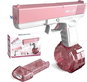 Water Gun BATTLE Electric water pistol - Glock, 2 magazines, pink - Vodní pistole