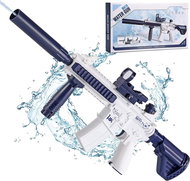 Water Gun BATTLE Electric water pistol - M416, built-in 370 ml cartridge, blue - Vodní pistole