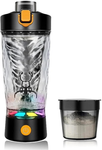 Flintronic V2 Portable electric protein shaker 650 ml black - Shaker - Main image