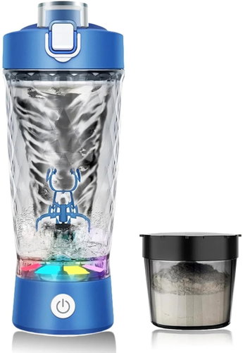 Flintronic V2 Portable electric protein shaker 650 ml blue - Shaker - Main image